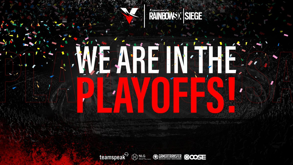 V1CTORY_Esports's tweet photo. [#BIGNEWS]
We beat @Aquila_R6 with  7-2.
GGWP Boys! 🔥

@R3C0G_R6 
@marvfreyR6s 
@FoxyyyR6 
@flyingace_r6 
@dyn4mic_r6 

In addition, we are now in the GSA playoffs!🥳

#Born2Win https://t.co/jVun75vT5V