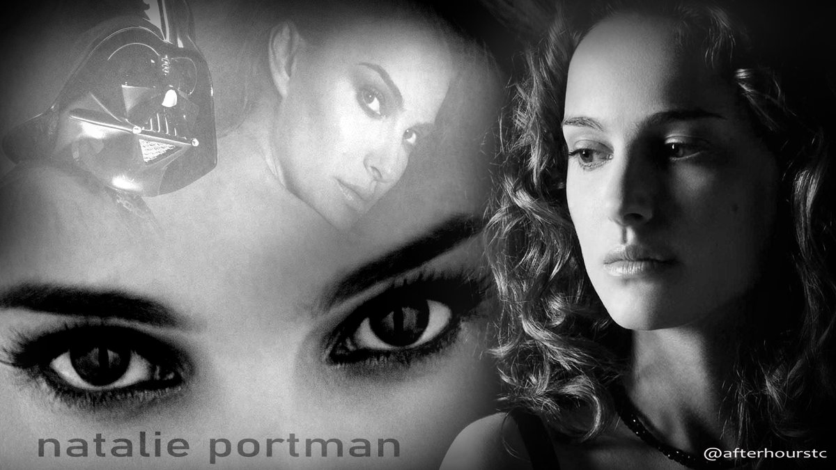 AfterHoursTC's tweet photo. With #MayThe4thBeWithYou just a few days away. I took to photoshop to make some #StarWars related Art. But using the actresses out of their STAR WARS characters but added one SW ICON to each piece. #TCArt #CarrieFisher #DasiyRidley #NataliePortman https://t.co/RkO6eosJp6