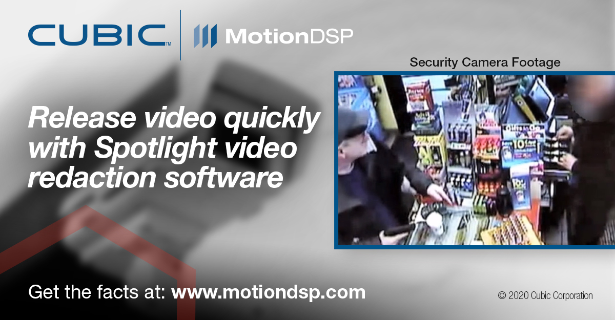 Accelerate #police investigations and public release of incident video. Advanced object and facial recognition automates #videoredaction, saving hours of processing time.  Learn more:
motiondsp.com/software-and-s…
#videoenhancement #criminaljustice