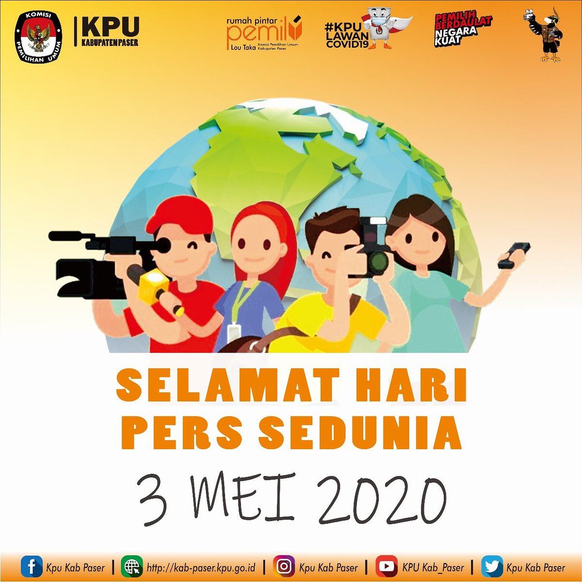 KpuPaser's tweet photo. ... penting untuk menghargai peran yang dapat dimainkan oleh pers yang bebas dan bersemangat dalam membawa kengerian rasisme dan mengilhami orang-orang di seluruh dunia untuk bertindak atas nama para korban rasisme, diskriminasi dan kefanatikan dalam segala jenis" https://t.co/7MLQ0d3nzi