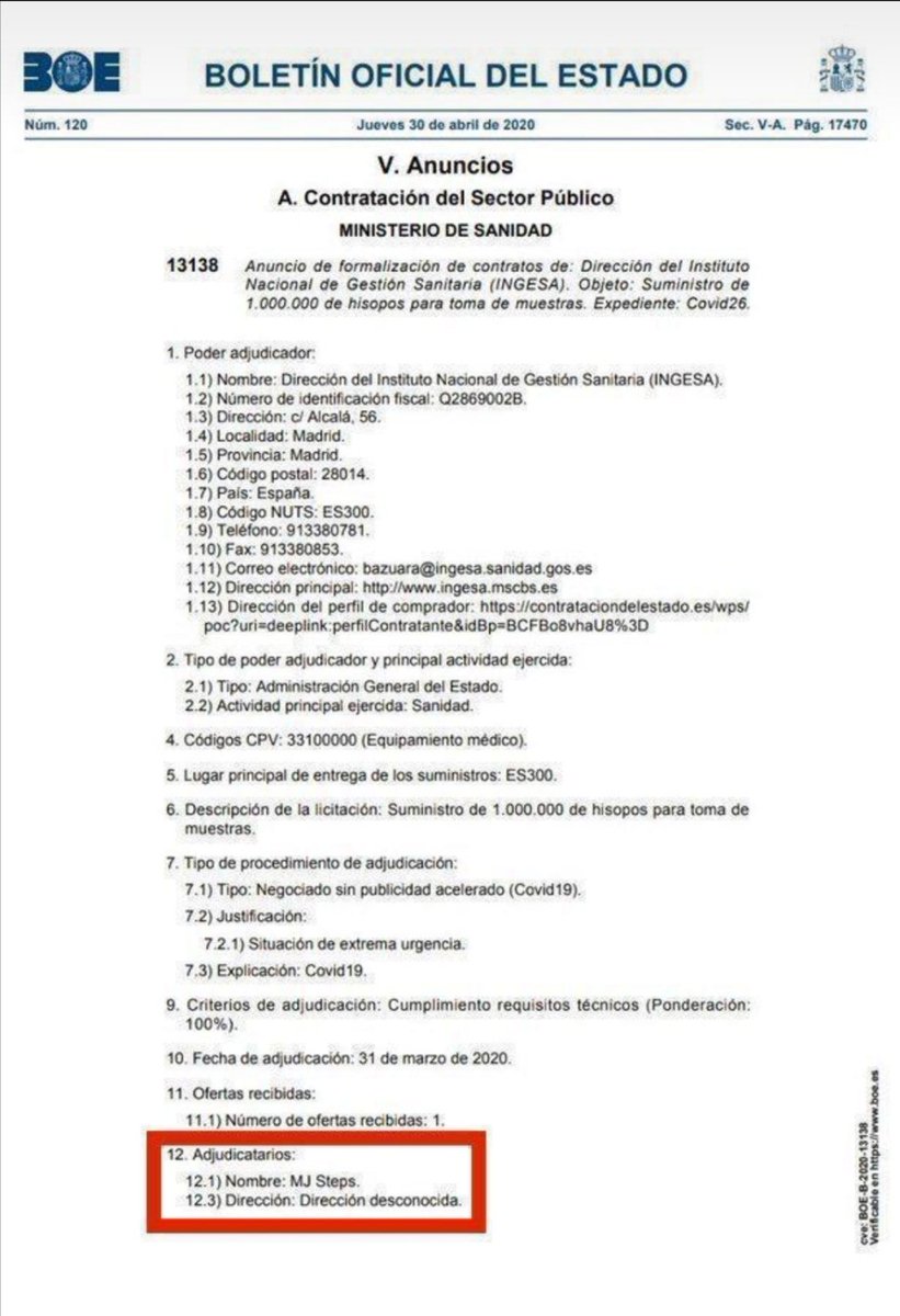 kamatortuga's tweet photo. ¿A qué no te atreves a  adjudicar un contrato a una empresa con domicilio social desconocido y publicarlo en el #BOE? -¿QUÉ NO? SUJETAME EL CUBATA. https://t.co/Gs0xhqscW7