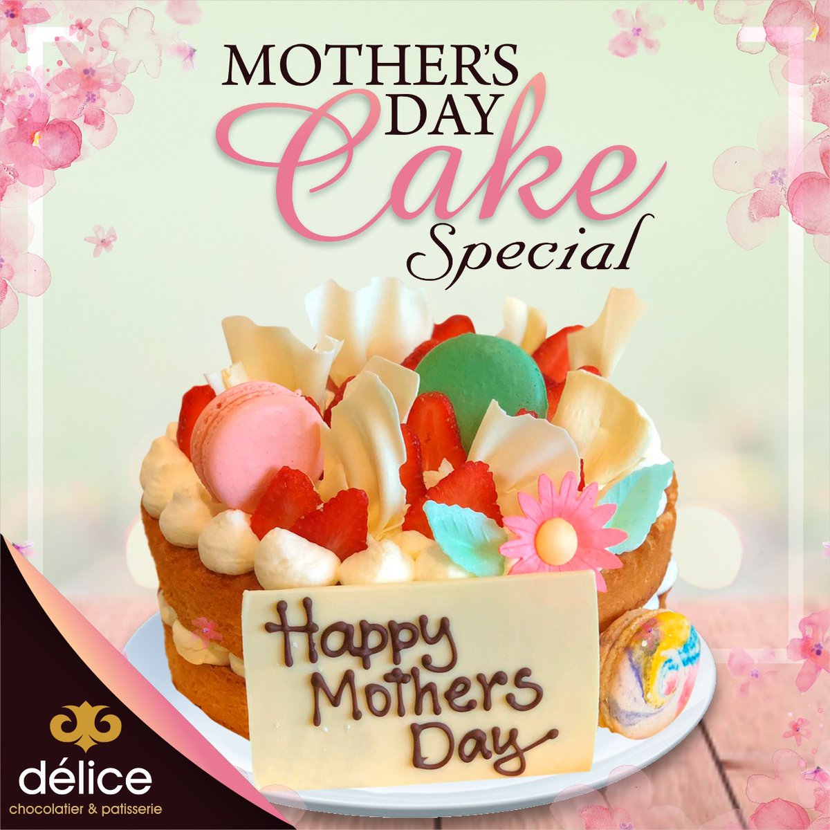 DeliceSATX's tweet photo. Just because she deserves it! Mother's Day Special, 8" Mousse Tort Vanilla or Chocolate with your choice of different fillings. CHECK IT OUT on our website and ORDER for 5/9 or 5/10 Curbside Pickup #MothersDay #MothersDay2020 by @susanamijaresa
 &amp; @NachoAguirreM https://t.co/4orOK9Sqio