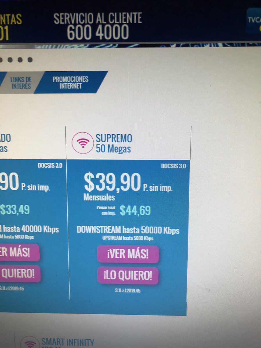 osolaya_'s tweet photo. Pago por un servicio de hasta “50 megas” y estoy recibiendo no más de 3. Entiendo que ahora las personas están en sus casas y la red se satura pero ustedes @GrupoTVCableEC deben de buscar soluciones a esto para que sus clientes no se quejen del pésimo servicio que brindan. https://t.co/d0woTsy5ke