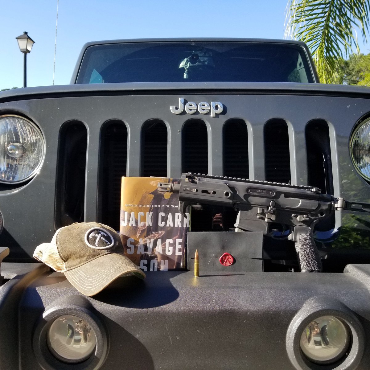 IShootPixels's tweet image. My submission to the #operationsavageson by @jackcarrusa. My @sigsauerinc  #Rattler. Technically, not a rifle, but it could use an @aimpointusa #CompM5s #savageaimpoint and #savagesigsauer Thx to @aimpointusa , @sigsauerinc @jackcarrusa @poisonedpenbookstore and @atriabooks