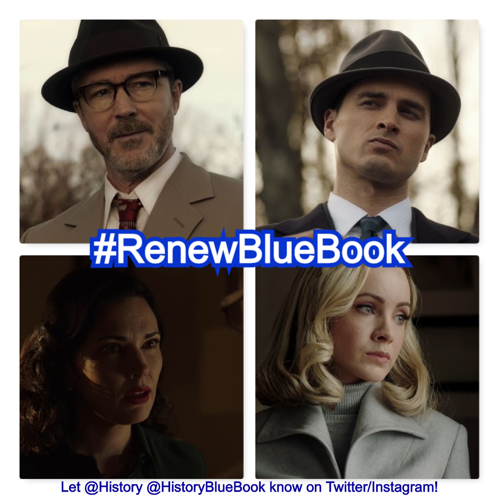 wraithfodder's tweet photo. @ic3_queen @HISTORYUK It's a great show! There's been no word yet of a season 3 renewal, so we're using #RenewBlueBook to both @history and #historybluebook. Let them know you want another season! https://t.co/t693UXl1Ts