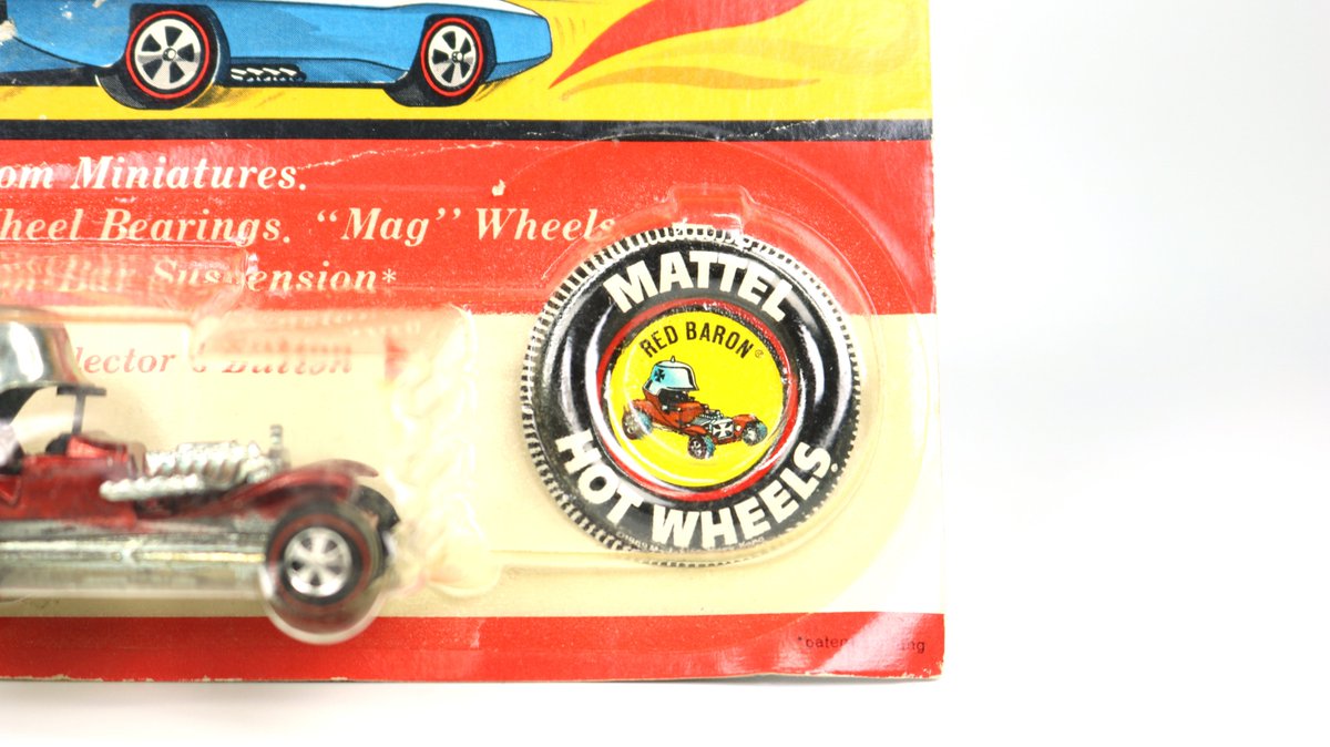 JasonAtkinsonLA's tweet image. I’ve had this #vintage Hot Wheels Red Baron, still sealed, for many decades - since the #seventies!! Amazing what time travel trinkets we manage to keep along the way!! @Hot_Wheels @Mattel #redbaron