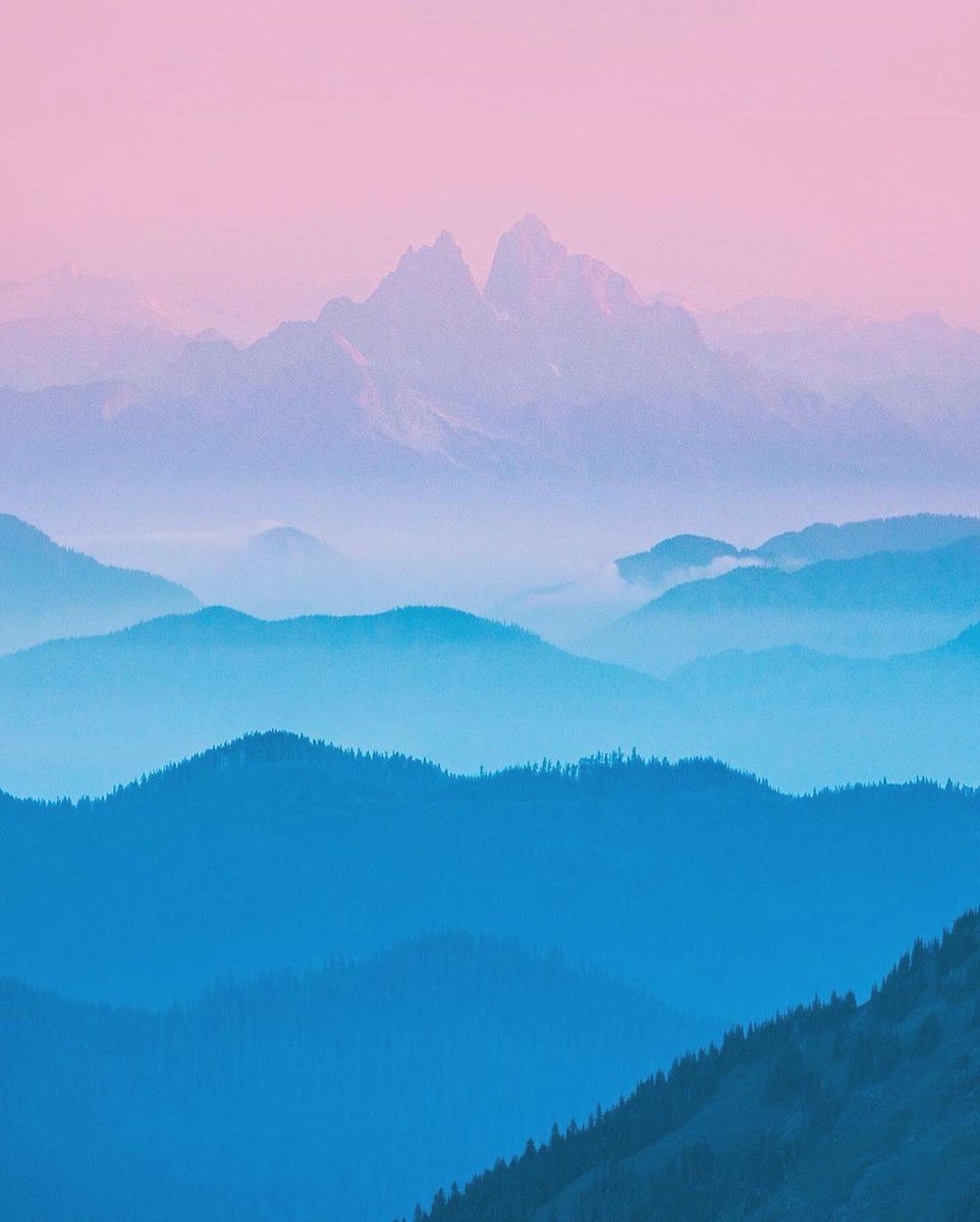 Dreamy moments in North Cascades National Park, Washington.