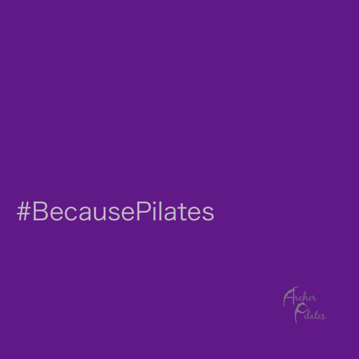 ArcherPilates's tweet photo. On this National Pilates Day, we invite you to share what Pilates means to you.  What goals has it helped you hit? What accomplishments did it help you achieve? Use #BecausePilates so we can all be reminded of the many benefits of Pilates.  @PilatesKat @JenniferRashidi @trudy985 https://t.co/bsAMQNVlz7