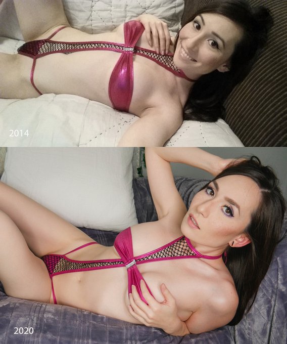 Wow, 6 years apart.  I feel like I somehow look different but almost exactly the same??? 🤣 Full 20 photo<a href="/tag/mvsales"class="tags"><span>#mvsales</span></a>