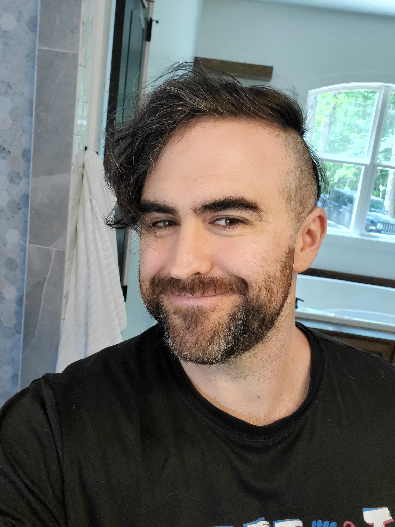 CinnamonToastKen on Twitter: "Got my quarantine haircut on the front porch from my lovely wife