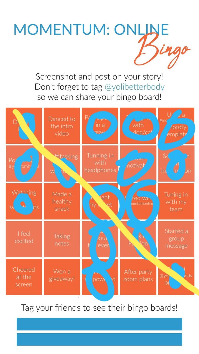 YTeamking's tweet photo. Finally got it! #BINGO @YoliBetterBody #Yolimomentum #momentumonline https://t.co/nNmbICEa7x