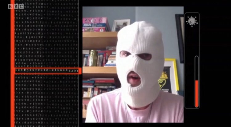 Brilliantly produced by @chloefhayward with some especially whizzy graphics. Featuring @ChloeColliver2 @ISDglobal - plus never thought I’d interview an Instagram prankster in a balaclava for #BBCNewsSix. More on this on Monday! @BBCtrending