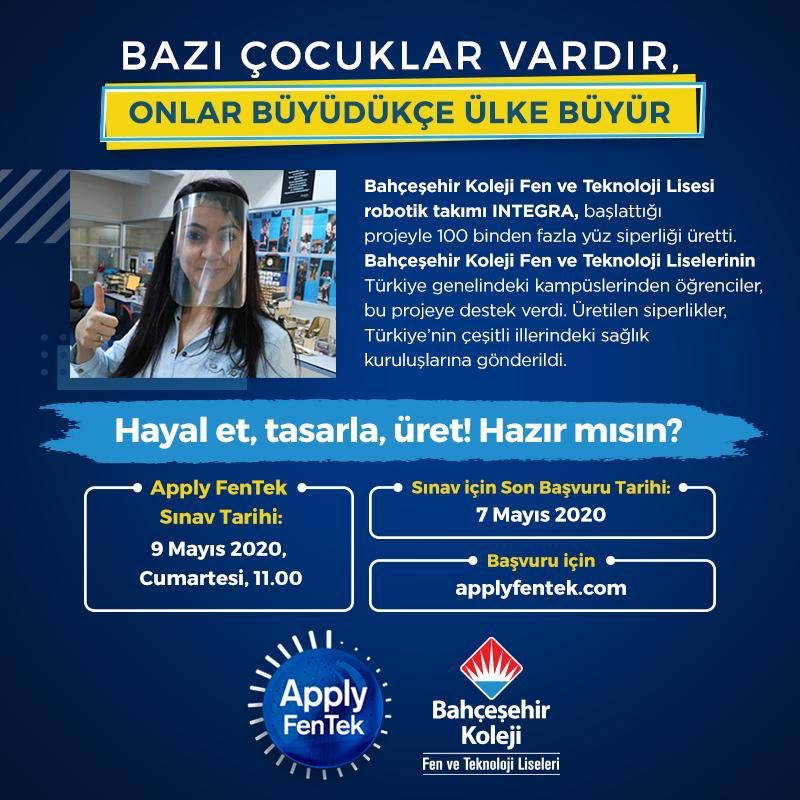 BHevsel's tweet photo. ‘’Bazı Çocuklar Vardır, Onlar Büyüdükçe Ülke Büyür’’

Hayal et, tasarla, üret!
Hazır mısın? 👉🏻 https://t.co/trCfBLtMEb

📅 9 Mayıs
⏰11.00
*Son Başvuru: 7 Mayıs

#bahçeşehirkoleji
#ApplyFenTek 
#gelecekFenTek https://t.co/h5CVlo1Qo0