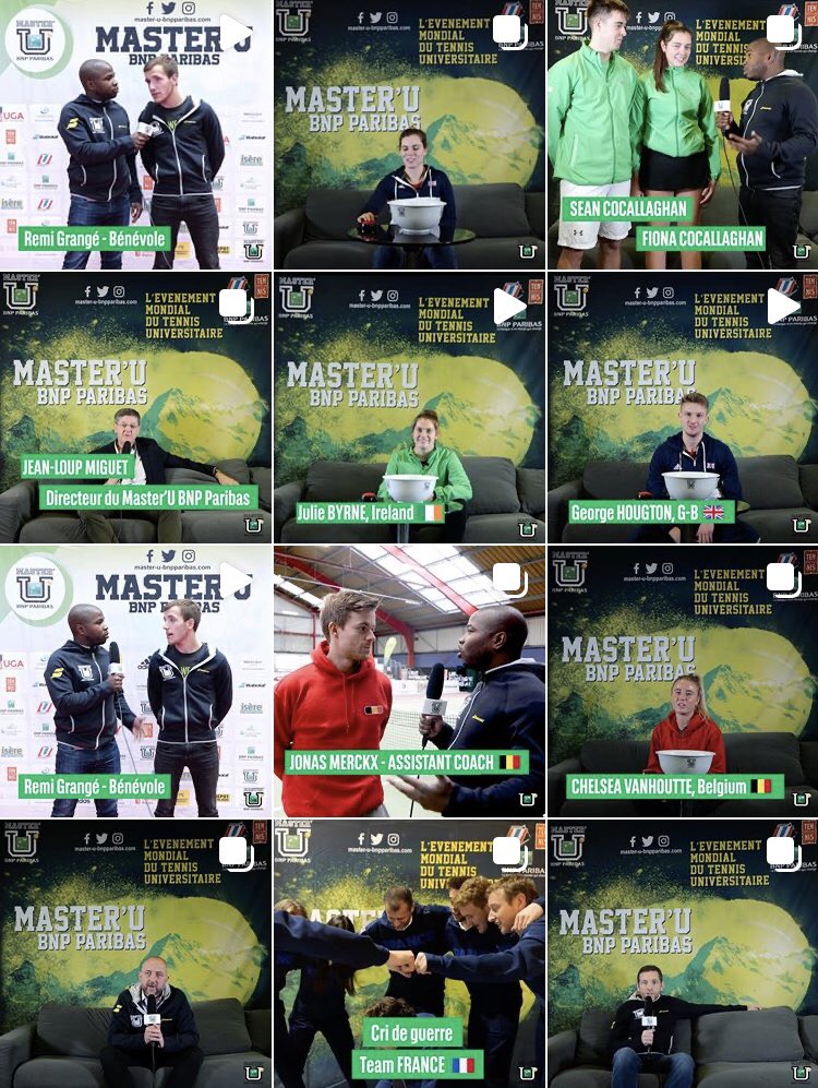 jeanmarcjoachim's tweet photo. Amis fans de tennis, retrouvez-moi pour des #interviews sur la page @masterubnpp #reportage #tennis #masterU #bnpparibas #masterubnpparibas https://t.co/OMVN7g67H2