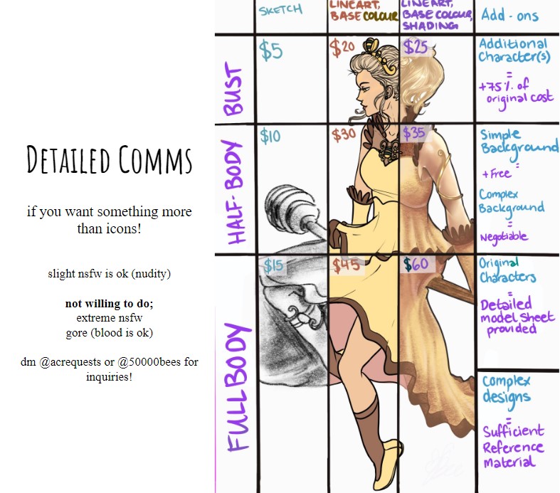 acrequests's tweet photo. hello! we're offering "actual" commissions this time! any support is appreciated, please like and rt! thank you 🥺🌿 https://t.co/Q7iuJpL0vH