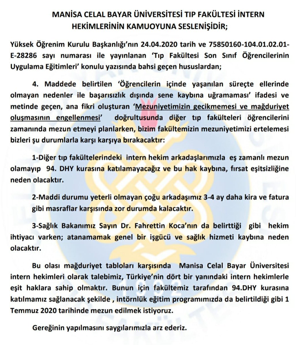 senemreee's tweet photo. Tek istediğimiz eşitlik 
#AdilEğitim1TemmuzdaMezuniyet
#mcbütıp1temmuzmezuniyet
@bayaredutr
@yekta_sarac @drfahrettinkoca @saglikbakanligi @YuksekogretimK @yokgovtr @SafaKapicioglu https://t.co/d7qmkVQI8J
