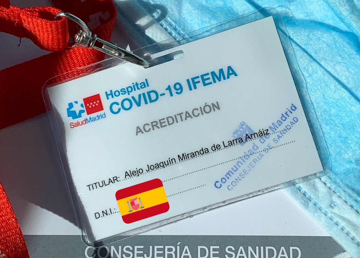 AlejoMdeLarra's tweet photo. 👏🏻Mi aplauso este #2deMayo es para los técnicos, ingenieros, arquitectos, mantenimiento y personal del SERMAS.

Sin ellos, jamás habríamos:
👉🏻Redimensionado los hospitales,
👉🏻montado un hospital en 48h,
👉🏻adquirido 1.086 respiradores,
👉🏻y 1.158 monitores para
👉🏻triplicar las UCIs https://t.co/IHGwInaQJT