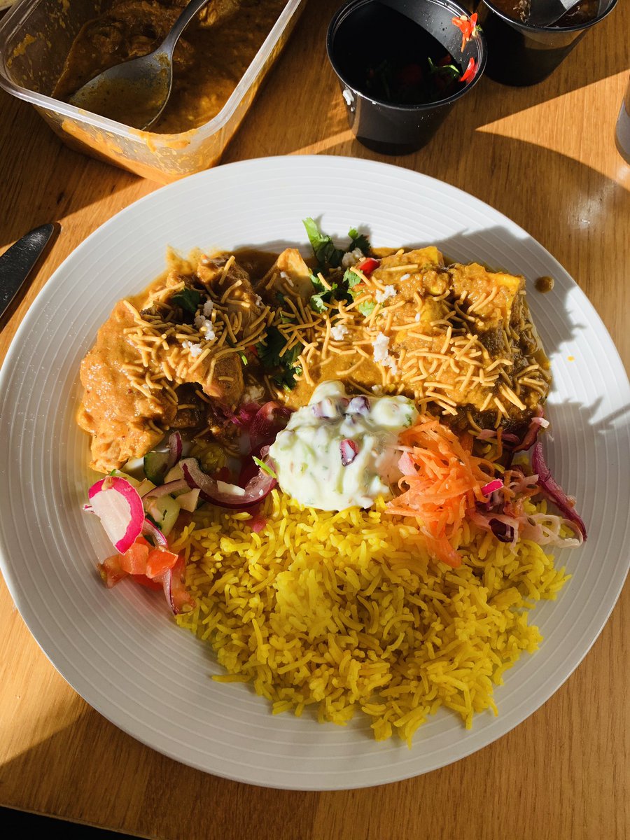 brionycullin's tweet photo. So impressed by this amazing takeaway from @gingerandchilli 🙏 https://t.co/z4oNIxHty2