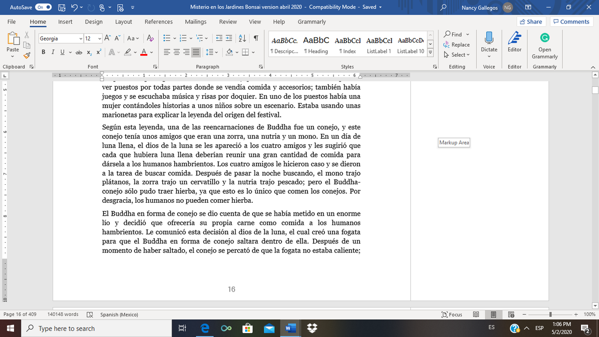 NGG_author's tweet photo. #amediting final #wip version
Spanish and English
#WritingCommunity
#bilingualwriter https://t.co/EgZKCpqfH8