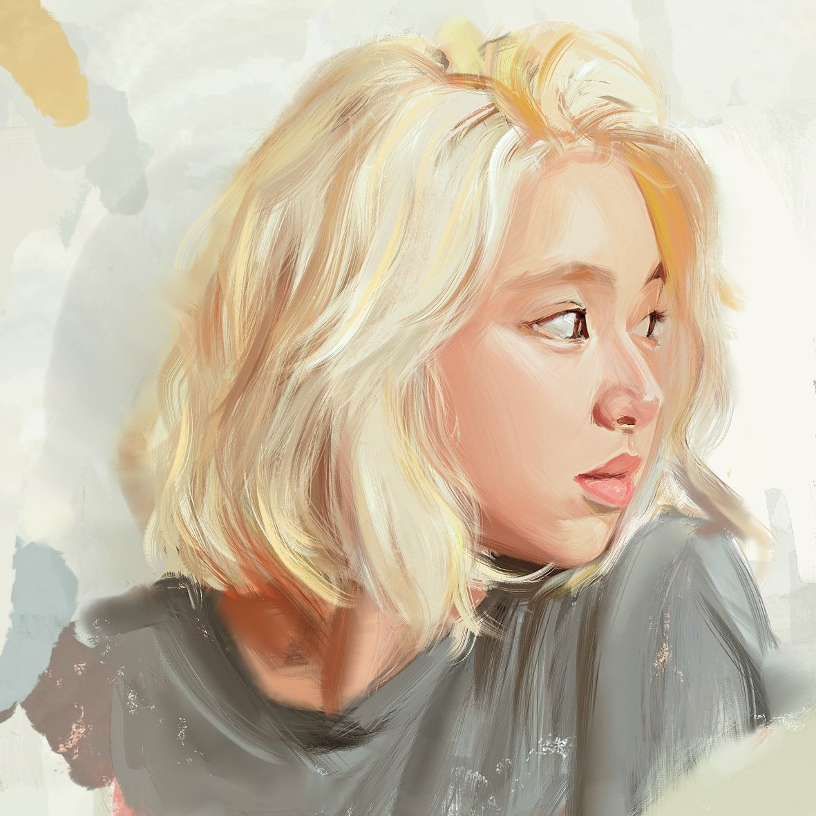 Toolkit04's tweet photo. Blonde Chaeyoung❤️👱🏼‍♀️ https://t.co/PtB6PShCOw