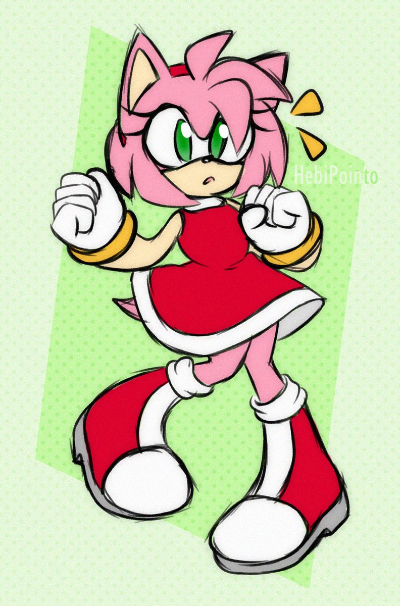 HebiPointo's tweet photo. Amy Rose babey https://t.co/YKC616StLg