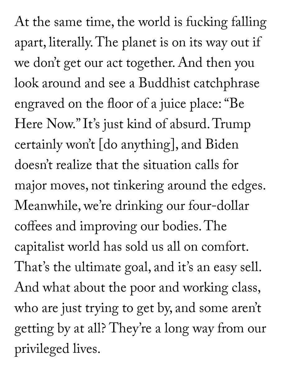 roybahat's tweet photo. Where @KimletGordon describes her song about Airbnb, and then nails it on why inner peace alone can't save us. #privilegeproblems
https://t.co/6Aaz1eZPzr https://t.co/Yjaw5kImOx