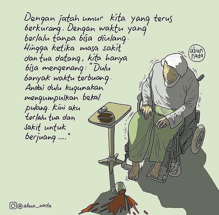 Kiyaikita's tweet photo. Kita tidak sedang berlomba dengan siapa-siapa. - IG: Abun_Nada https://t.co/ksvrBLljeE