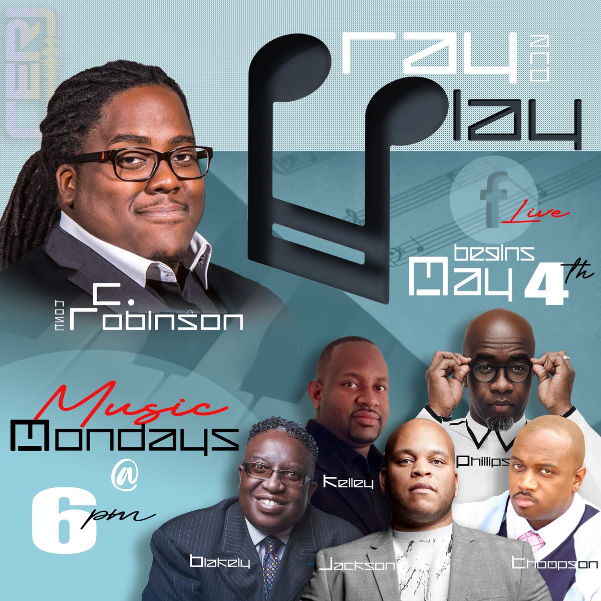 ChuckeyRobinson's tweet photo. #MusicMondays coming back with a twist starting this Monday!!! @6pm  #PRAYandPlay Different days different guest! Tune in!!!! #cerjflow #unk #realconvo https://t.co/SLRGtgZ8jJ