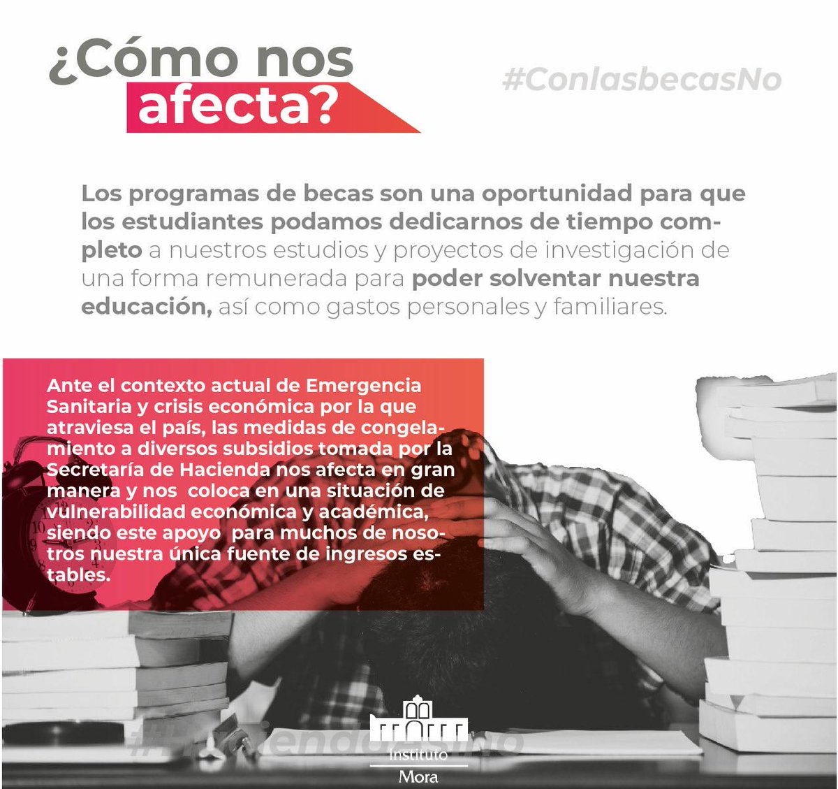 becariosmora20's tweet photo. Les compatimos este corpus de infografías donde explicamos nuestra situación actual.
Exigimos respuesta @Hacienda_Mexico @Conacyt_MX
@lopezobrador_

¡Nosotros también construimos el futuro!
¡Gracias por compartir!
Hilo. ⬇️
#ConlasbecasNO
#HaciendaAsíNO
#coronavirus https://t.co/n7ldyqR6xv