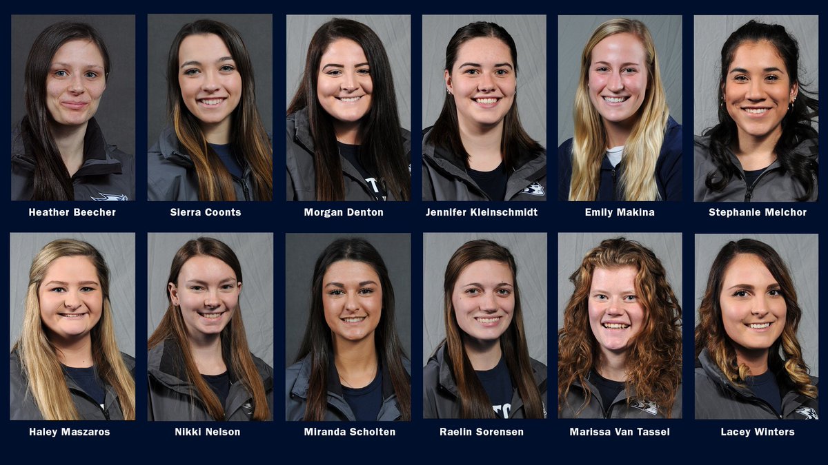 stoutbluedevils's tweet photo. Congrats to  our Track &amp; Field seniors - Heather Beecher, Sierra Coonts, Morgan Denton, Jennifer Kleinschmidt, Emily Makina, Stephanie Melchor, Haley Meszaros, Nikki Nelson, Miranda Scholten, Raelin Sorensen, Marissa Van Tassel and Lacey Winters. #bleedblue https://t.co/FLnIdJi29m