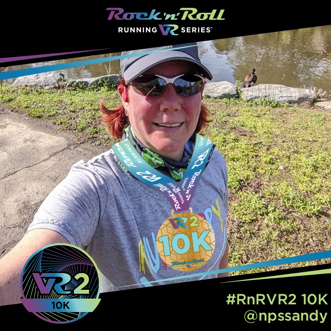 RunRocknRoll's tweet photo. Nice medal! Don't miss your chance to get yours by completing the #RnRVR2 10K or Half Marathon by 7:59pm ET tomorrow. 🏅 

Available in the U.S. and Europe. Qualifying runners will receive an email to get theirs after completing #RnRVR2. 📧 

https://t.co/Etew4B0hTD https://t.co/4ANDWjIZsD
