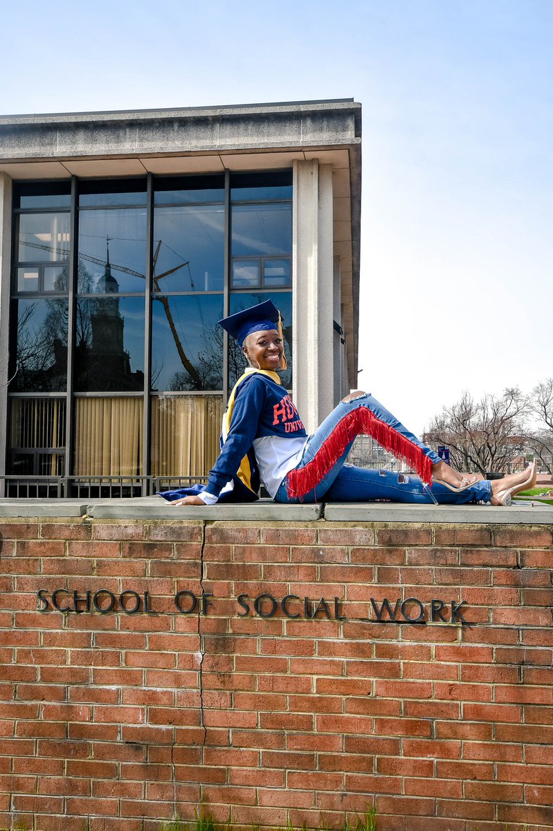⏰ THE COUNTDOWN CONTINUES ⏰ only 4 days left until our Virtual Celebration for the School of Social Work! 

Check out Veltiandra Jeneé Cotton’s story on IG

We celebrate the accomplishments of all HU Social Work Graduates! Share your story #HUSSWGRAD2020
🎓