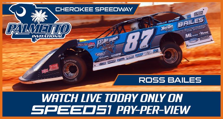 Ross Bailes (@rossbailes) on Twitter photo Ready to get back racing at <a href="/Cherokee_DirtSC/">Cherokee Speedway</a>
Watch all the action here ๐๐ผ speed51.com/palmettoinvitaโฆ Ready to get back racing at <a href="/Cherokee_DirtSC/">Cherokee Speedway</a>
Watch all the action here ๐๐ผ speed51.com/palmettoinvitaโฆ