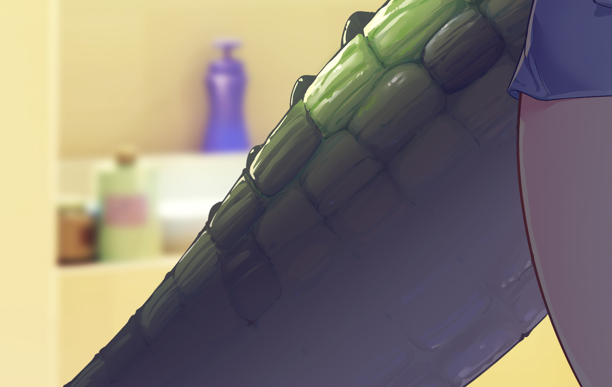 OMG 😱😱😱 There's something in the bathroom! What could it be? What should we do?!

#eroge #ecchi #lewd #VN #visualnovel #thicc #screenshotsaturday