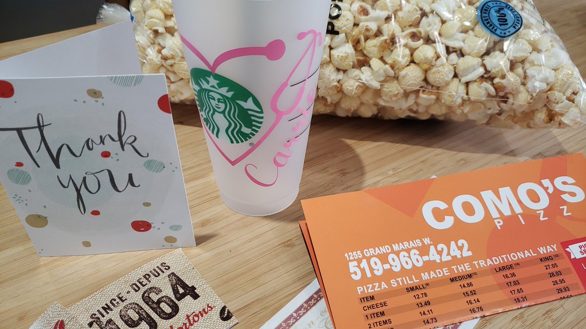 Thank you to the <a href="/LPSStormWatch/">LaSalle PS Storm</a> staff for the thoughtful gift to my wife #ICUnurse.  They are keeping the frontline workers in their thoughts.