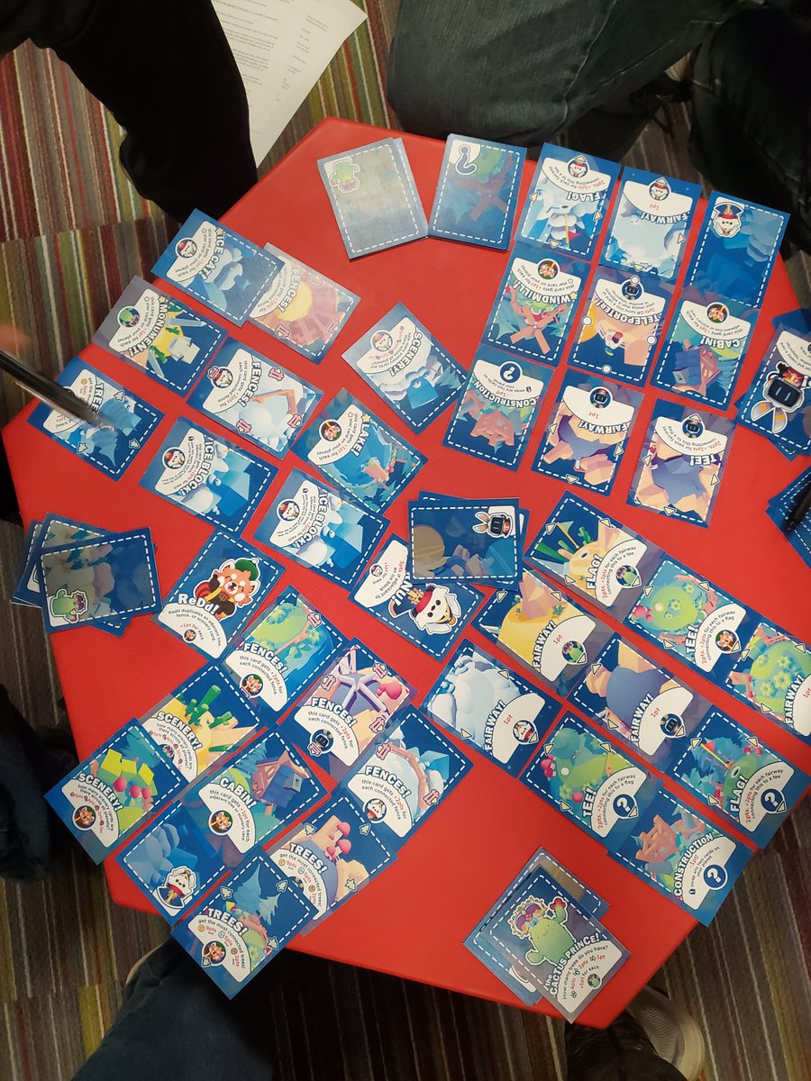 RajinShankar's tweet photo. Hi friends! For anyone interested in @PetPutt / #indiegames, we're putting together a Discord server to build a lil' community and (more excitingly) find people to help play-test a ✨Pet Putt #cardgame✨ !!

👉https://t.co/hByh0aP6VM👈
(or DM me / @ajstichter after that expires) https://t.co/LpZzUGnU5T