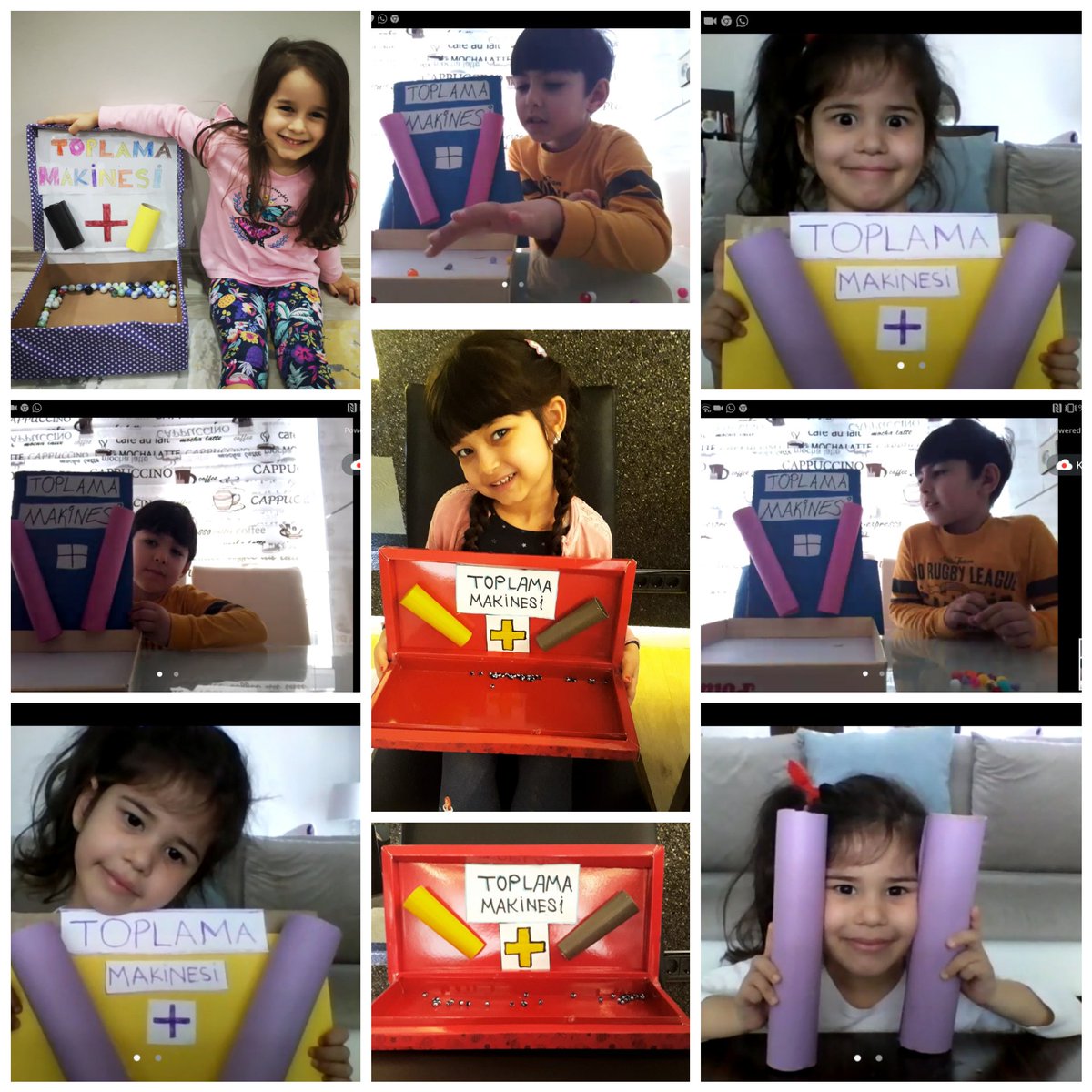 Kendi toplama➕makinemizi yaptık Artık toplama işlemi yapmak daha da keyifli😍Harikasınız çocuklarım 👍👏 <a href="/KvancBarlas/">Kıvanç Barlas 🇹🇷</a> <a href="/Ozgukryrr/">Özgü Onur</a> <a href="/VolkanKurnaz11/">Volkan Kurnaz</a> <a href="/DogaDenizli/">Doğa Denizli</a>