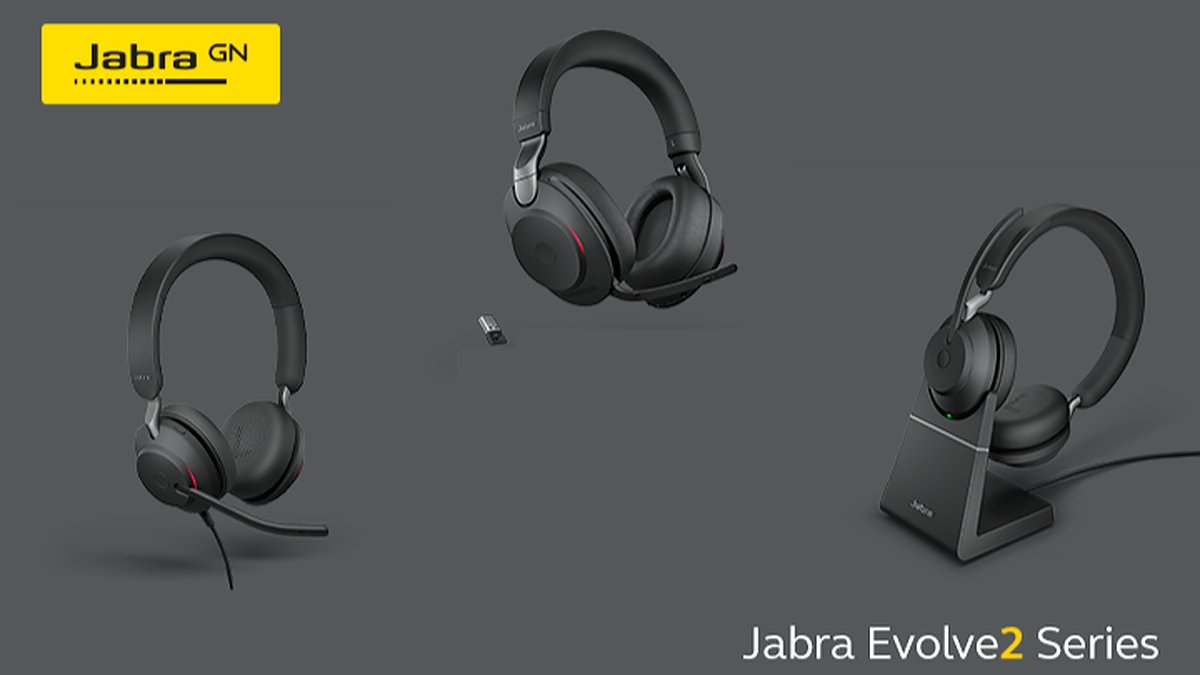 Nieuw in assortiment de Jabra Evolve2 serie:

Jabra Evolve2 40 Mono/Stereo UC/MS USB-A bit.ly/2KPsH0q

Jabra Evolve2 65 Mono/Stereo UC/MS USB-A bit.ly/3ddwnFh

Jabra Evolve2 85 Mono/Stereo UC/MS USB-A bit.ly/2WofK2Y