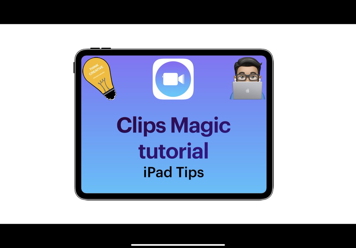 mat6453's tweet image. Clips Magic Tutorial youtu.be/kMGgFZJzL9s #AppleEduChat #JumpCuts @AppleEDU
