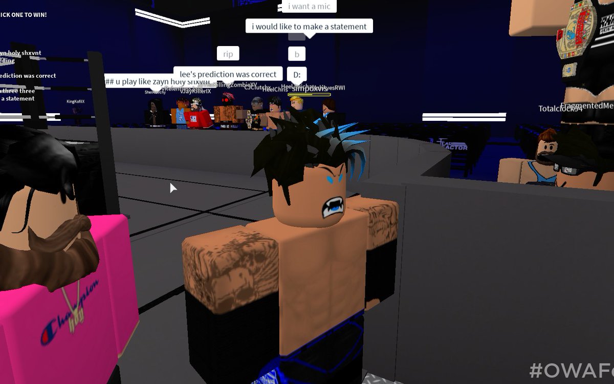 OWARBLX's tweet photo. OWA CHAMPIONSHIP TOURNAMENT ROUND 2
@Leeedxvis takes on #MarkEvans, the winner will advance to the finals..
In a close match, #Lee gets it done, a trip to the finals!
#OWAFearFactor https://t.co/gw3rgWJNEt