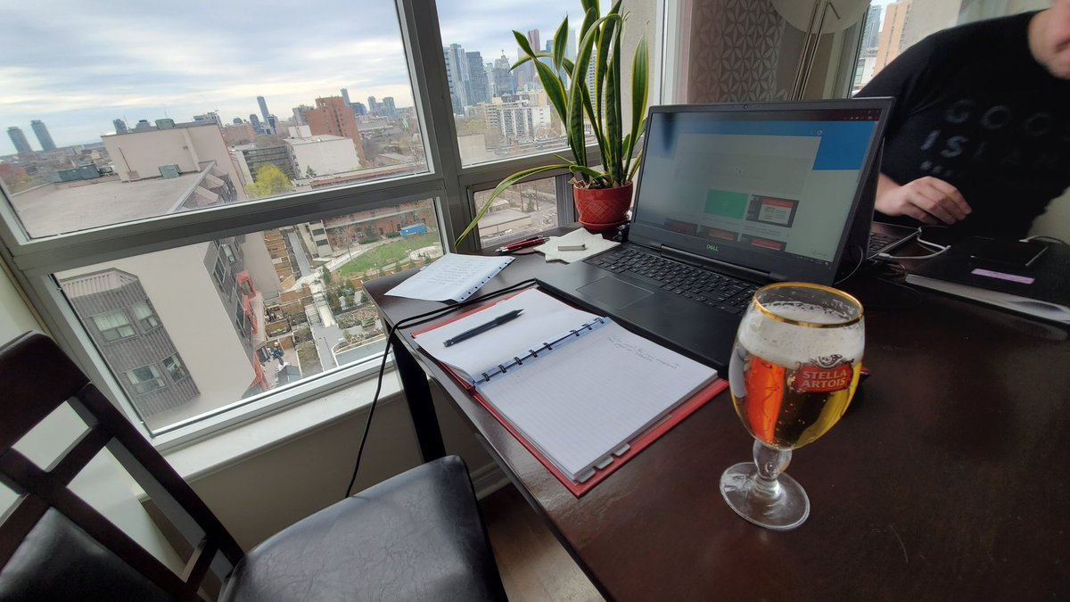 jordanlucasray's tweet photo. Enjoying a post-webinar brew after two excellent discussions with Liberals in the southwest and those in Mississauga, Oakville, Burlington, Brampton, and Milton.
#webinarweekend https://t.co/WH7C5kxe03