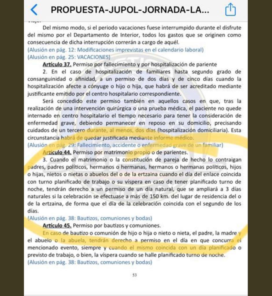 josemariabenito's tweet photo. Lean, lean. Dicen que es una propuesta renovada y muy trabajada. Tan trabajada que al copiarla se les ha pasado sustituir Ertzaintza por Policía Nacional. Pues así todo. https://t.co/DmQ9la6sll