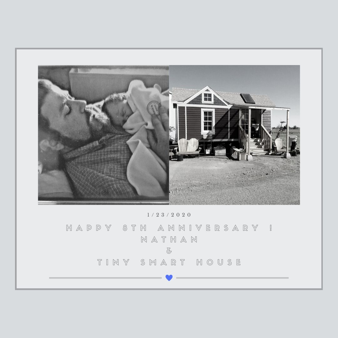 tinysmarthouse's tweet photo. 8 years and still going strong! #tinyhouselove #tinyhousebuilder #tinyhousenation https://t.co/1HpHZDLO6z
