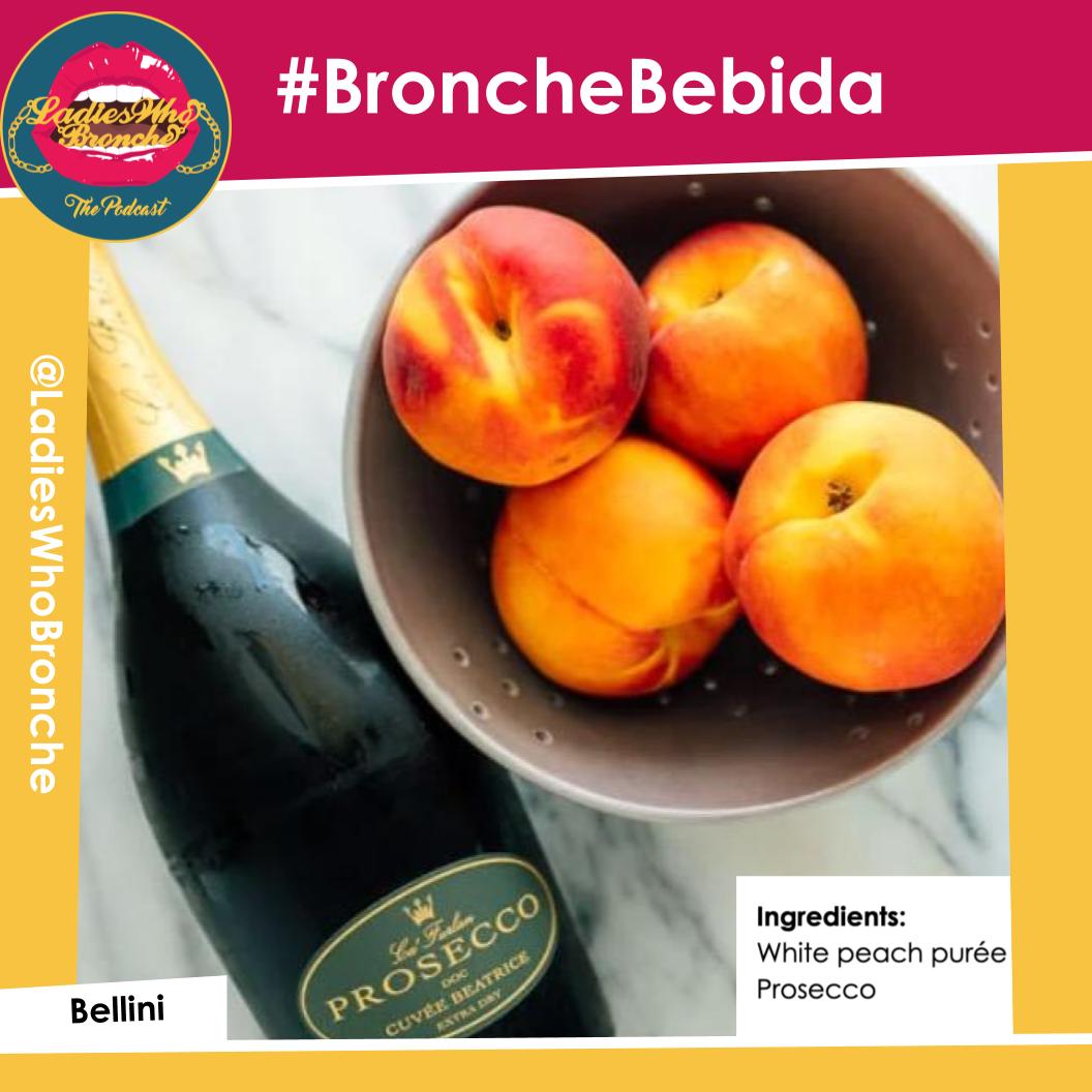 ladiesbronche's tweet photo. #BroncheBebida This week, we are enjoying a refreshing #Bellini in honor of our guest @AriKiki_HotMess! Spice this classic up with some peach vodka if you're looking for a turn up! Cheers!
.
.
.
.
.
#ladieswhobronche #ladieswhobrunch #brunch #bronche #lwb #perolike https://t.co/NpzdHKLHMD