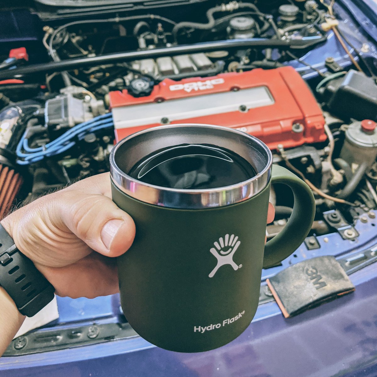 oscarcampos's tweet photo. Happy Saturday! #TheRoyale #coffeewithsalt #decafcoldbrew #dohc #vtec how's your day going? https://t.co/uedQGXykXs