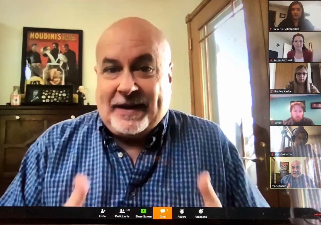 NLCWisconsin's tweet photo. Our NLC-Wisconsin 2020 Madison Fellows kicked off their last NLC weekend today! Congressman @MarkPocan, an NLC-WI founding advisory board member, spoke with them about progressive policy and labor.
#NLCInstitute https://t.co/MviPzMRkoh