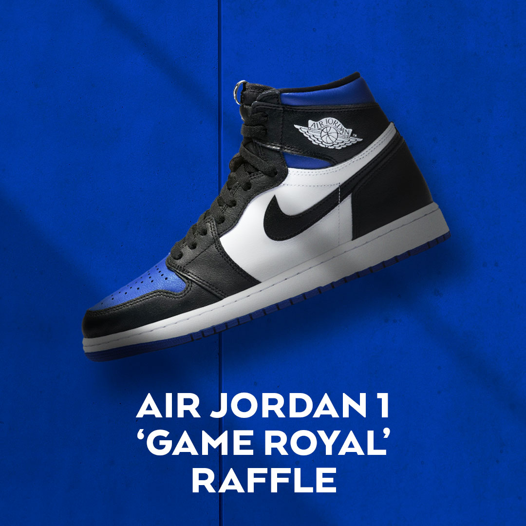 jordan 1 white royal raffle