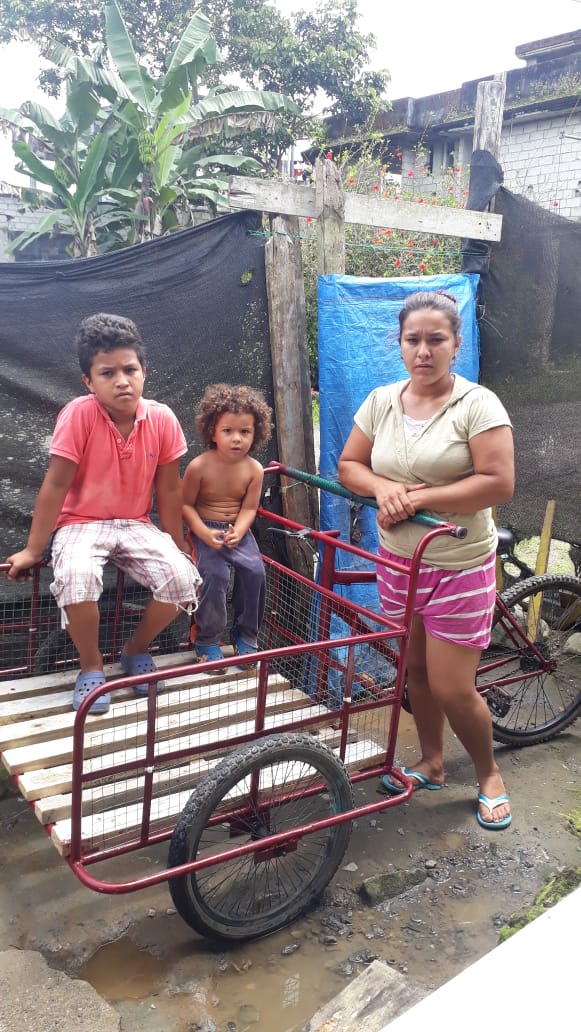 triciclo para vender fruta