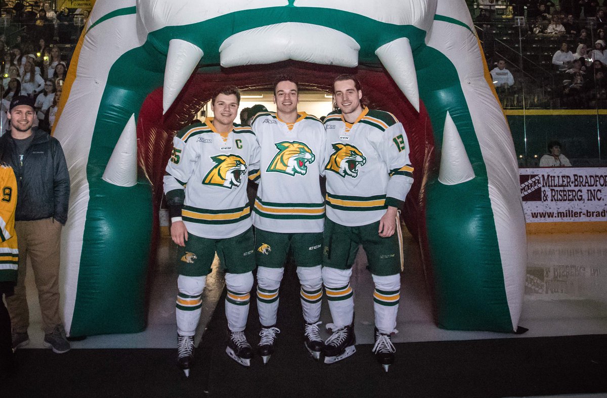 NMUHockey's tweet photo. Forever Wildcats. Congratulations, Class of 2020! 🎓

#NMUwildcats https://t.co/dEPxE4ypGy